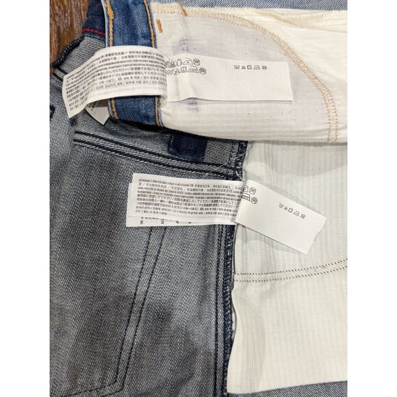 NEW HOLLISTER 2 Pairs Womens Sz 7 High Rise Denim Shorts Distressed Frayed Hem - Picture 8 of 9